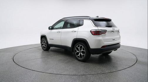 Bright White Clearcoat 2025 Jeep Compass Limited