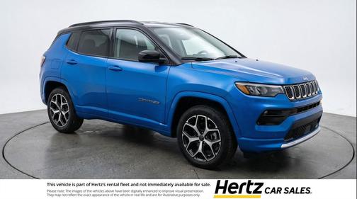Hydro Blue Pearlcoat 2025 Jeep Compass Limited
