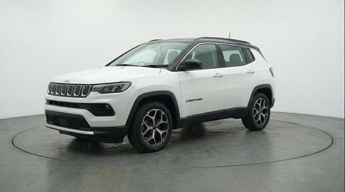 Bright White Clearcoat 2025 Jeep Compass Limited