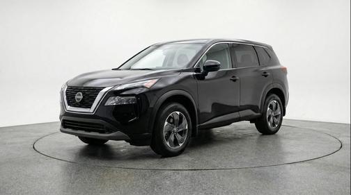 Super Black 2025 Nissan Rogue SV