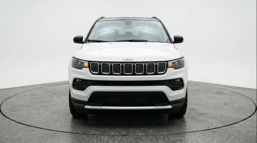 Bright White Clearcoat 2025 Jeep Compass Limited