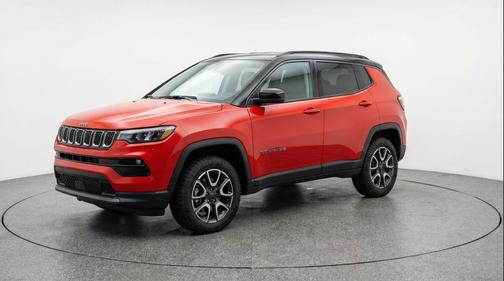Red Hot Pearlcoat 2025 Jeep Compass Trailhawk