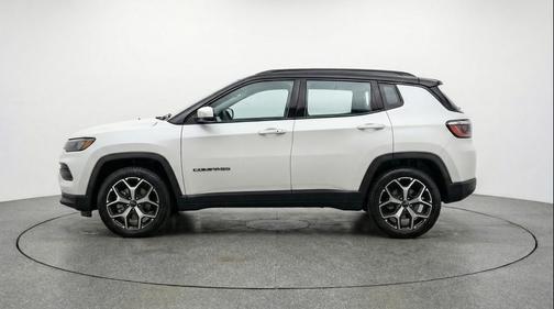 Bright White Clearcoat 2025 Jeep Compass Limited