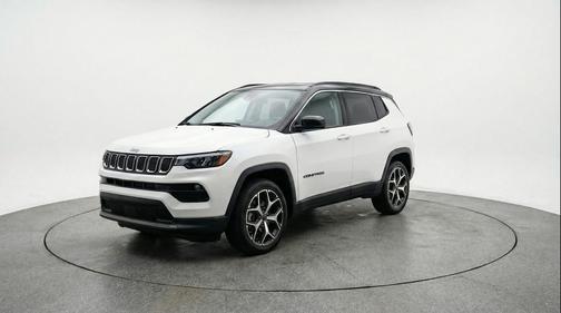 Bright White Clearcoat 2025 Jeep Compass Limited