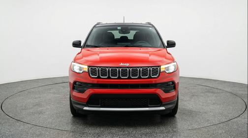 Red Hot Pearlcoat 2025 Jeep Compass Limited