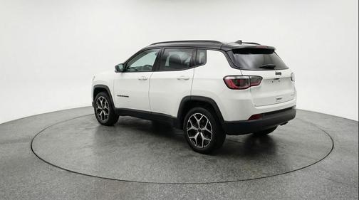 Bright White Clearcoat 2025 Jeep Compass Limited