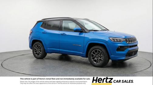 Hydro Blue Pearlcoat 2025 Jeep Compass Trailhawk