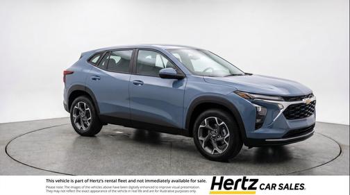Gray 2025 Chevrolet Trax LT