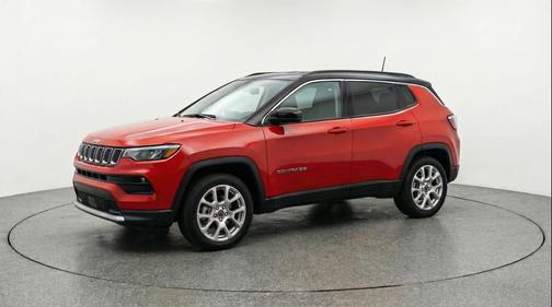 Red Hot Pearlcoat 2025 Jeep Compass Limited