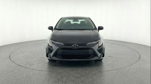 Midnight Black Metallic 2025 Toyota Corolla LE