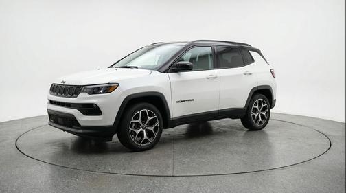 Bright White Clearcoat 2025 Jeep Compass Limited