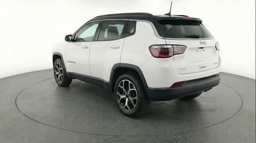 Bright White Clearcoat 2025 Jeep Compass Limited