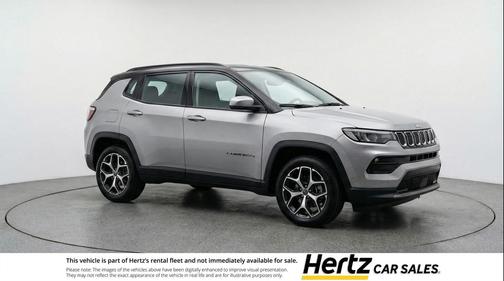 Silver Zynith Metallic Clearcoat 2025 Jeep Compass Limited