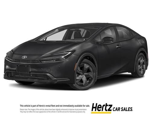Midnight Black Metallic 2025 Toyota Prius LE