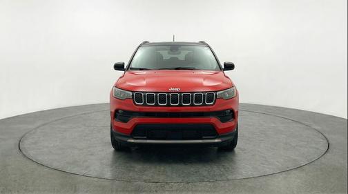 Red Hot Pearlcoat 2025 Jeep Compass Limited