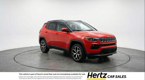 Red Hot Pearlcoat 2025 Jeep Compass Limited