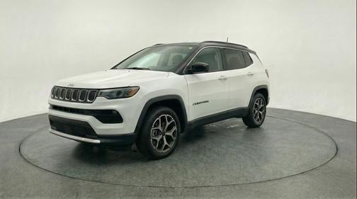 Bright White Clearcoat 2025 Jeep Compass Limited