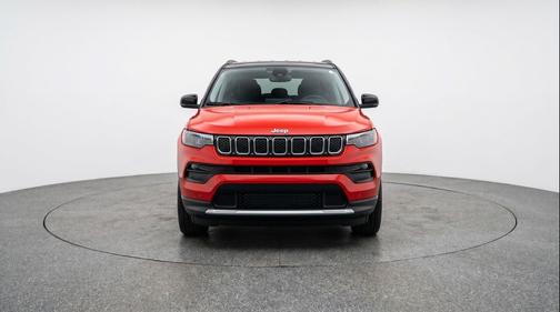 Red Hot Pearlcoat 2025 Jeep Compass Limited
