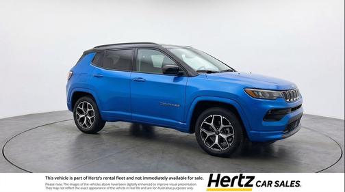Hydro Blue Pearlcoat 2025 Jeep Compass Limited