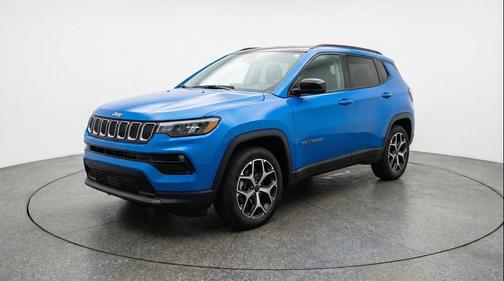 Hydro Blue Pearlcoat 2025 Jeep Compass Limited