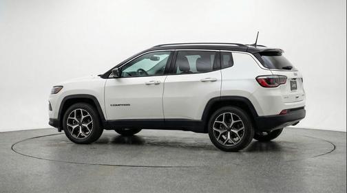Bright White Clearcoat 2025 Jeep Compass Limited