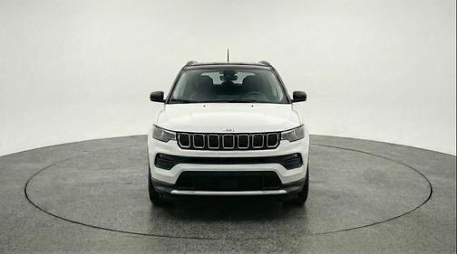 Bright White Clearcoat 2025 Jeep Compass Limited