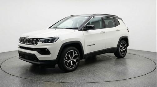 Bright White Clearcoat 2025 Jeep Compass Limited