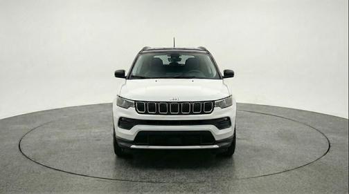 Bright White Clearcoat 2025 Jeep Compass Limited