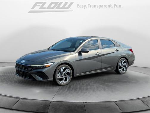 Gray 2025 Hyundai ELANTRA HEV Limited