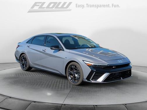 Gray 2025 Hyundai ELANTRA N Line