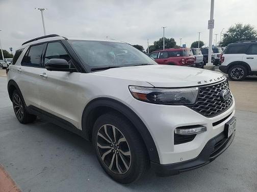 STAR WHITE MET TRI-COAT 2021 Ford Explorer ST