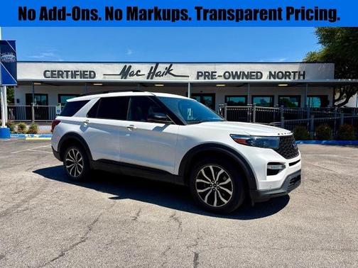 STAR WHITE MET TRI-COAT 2021 Ford Explorer ST