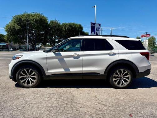 STAR WHITE MET TRI-COAT 2021 Ford Explorer ST