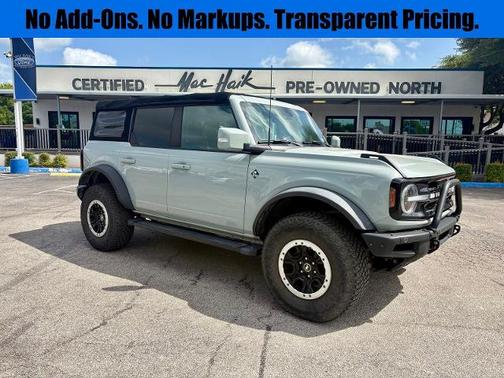 CACTUS GRAY 2021 Ford Bronco OUTER BANKS