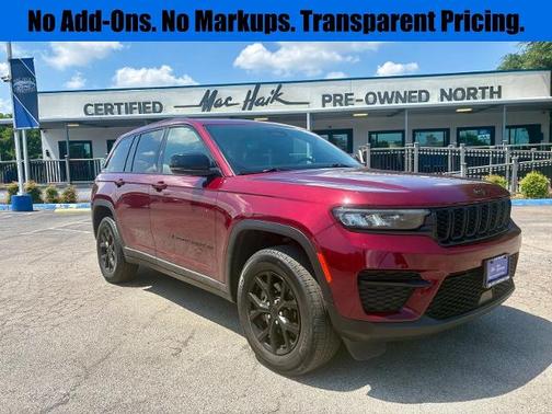 Velvet Red Pearlcoat 2024 Jeep Grand Cherokee LAREDO