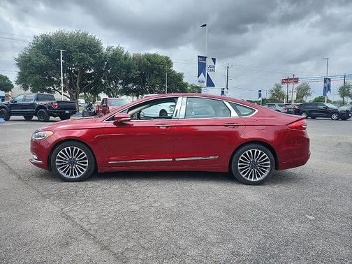 RUBY RED TINTED CLEARCOAT 2017 Ford Fusion SE