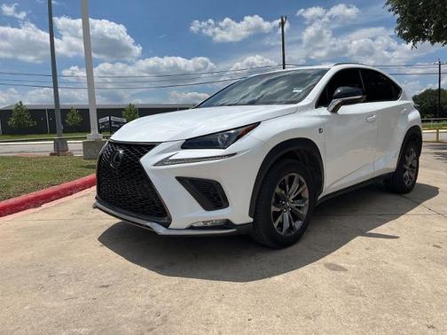 Ultra White 2021 Lexus NX 300 F SPORT