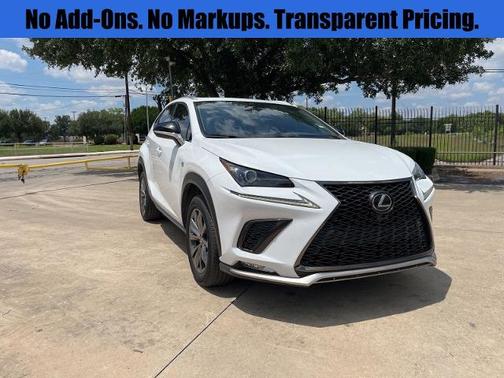 Ultra White 2021 Lexus NX 300 F SPORT