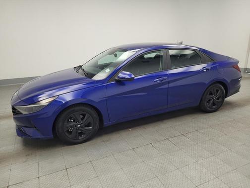 Intense Blue 2021 Hyundai ELANTRA SEL