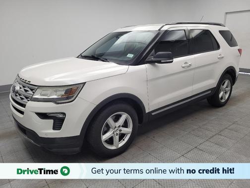 White 2018 Ford Explorer XLT