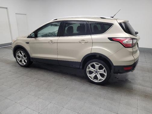 White Gold Metallic 2017 Ford Escape Titanium