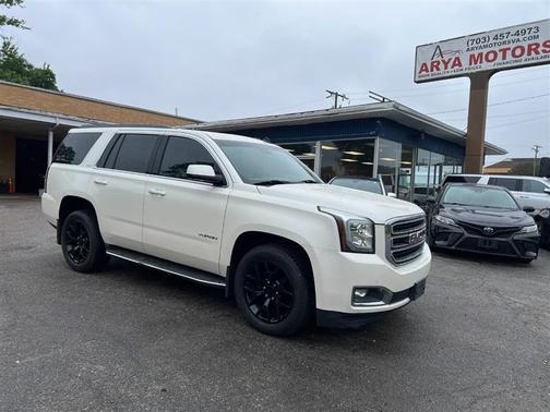 White Diamond Tricoat 2015 GMC Yukon SLT
