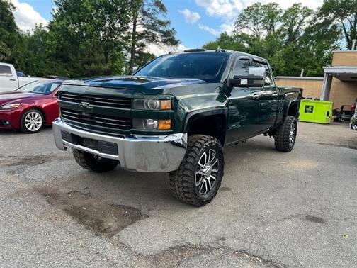 Rainforest Green Metallic 2015 Chevrolet Silverado 2500 High Country