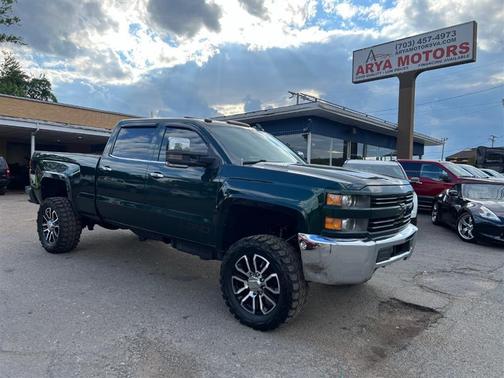 Rainforest Green Metallic 2015 Chevrolet Silverado 2500 High Country