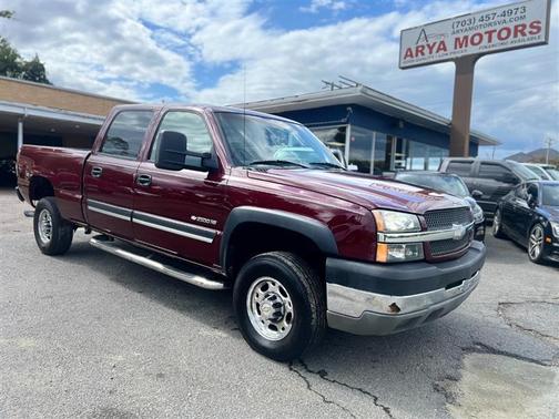 Victory Red 2003 Chevrolet Silverado 2500 LS H/D Crew Cab