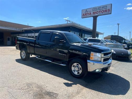Black 2008 Chevrolet Silverado 2500 LTZ H/D Crew Cab