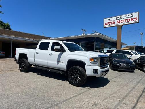 Summit White 2015 GMC Sierra 2500 SLT