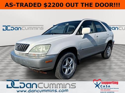 White 2001 Lexus RX 300