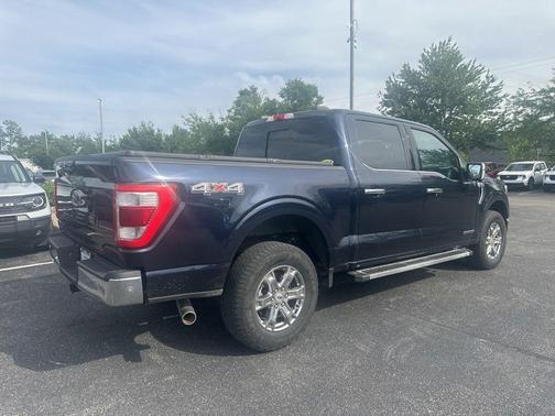 Blue Metallic 2022 Ford F-150 Lariat