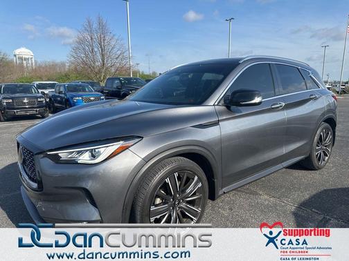 Graphite Shadow 2022 INFINITI QX50 Luxe